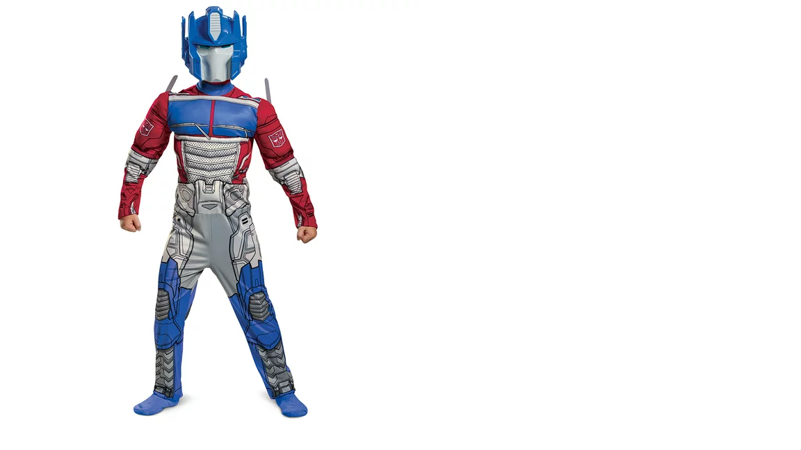 Disguise Hasbro Transformers Boys Optimus EG Muscle Halloween Costume