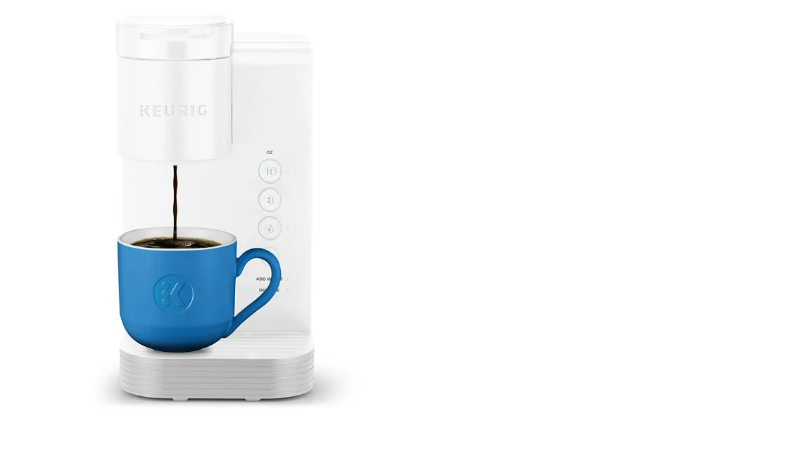 Keurig KExpress Essentials Single Serve KCup Pod Coffee Maker, Cloud