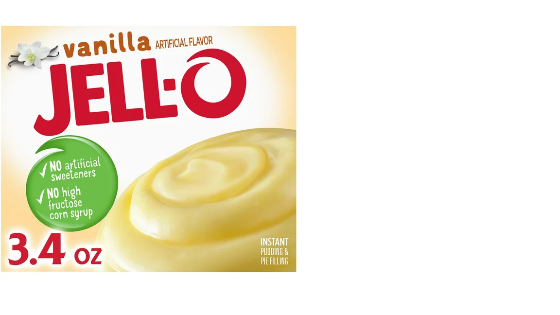 JellO Vanilla Instant Pudding Mix & Pie Filling, 3.4 oz. Box BargainLow