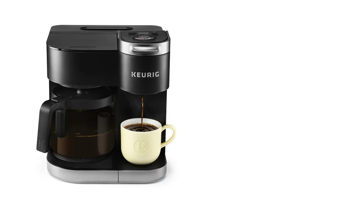 Keurig K-Duo Single Serve K-Cup Pod & Carafe Coffee Maker, Black