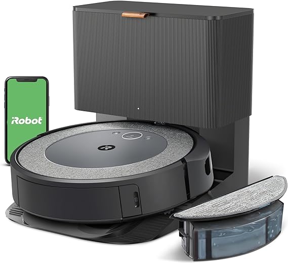 iRobot Roomba Combo i5+ SelfEmptying Robot Vacuum and Mop, Clean by