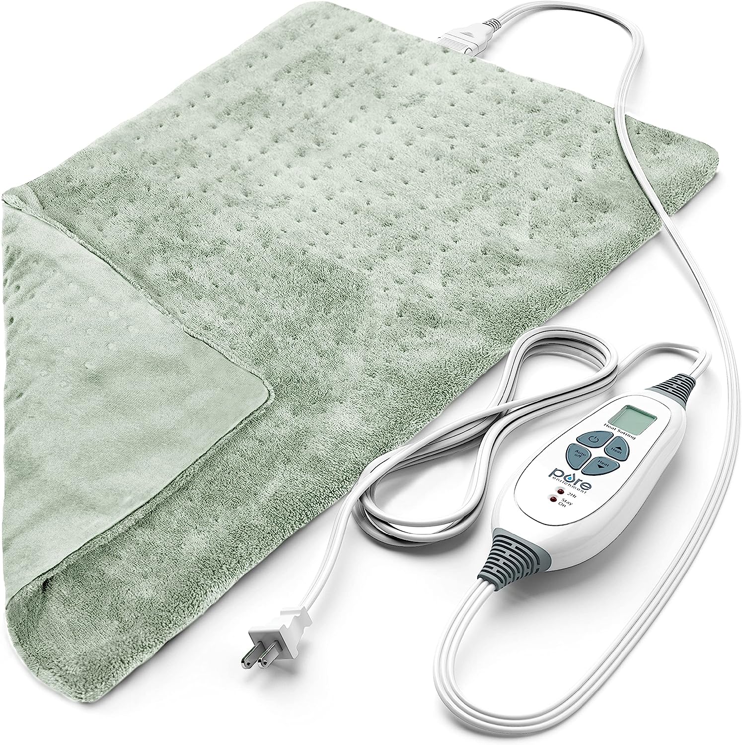 Pure Enrichment® PureRelief™ XL Heating Pad 12" x 24" Electric